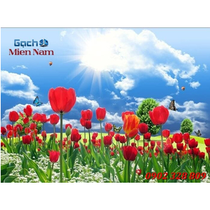 TRANH 3D HOA TULIP HTL90