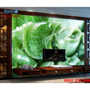 Tranh 3d Mẫu Cá Koi đẹp CKM154