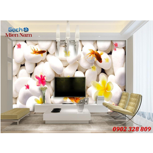 Tranh 3d Mẫu Cá Koi đẹp CKM68