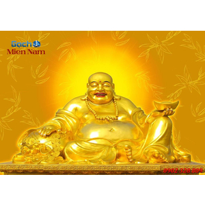 Tranh 3d Phật Di Lặc PDL86