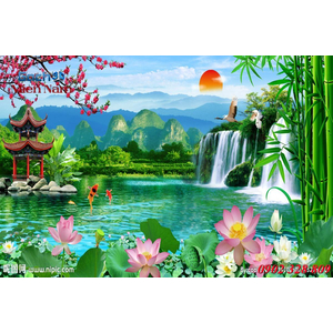 Tranh 3d Phong cảnh PCM290