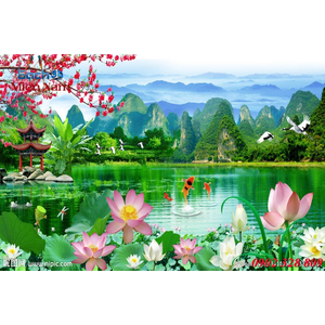 Tranh 3d Phong cảnh PCM293