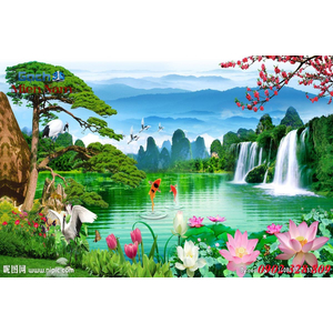 Tranh 3d Phong cảnh PCM306