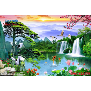 Tranh 3d Phong cảnh PCM307