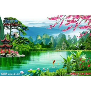 Tranh 3d Phong cảnh PCM310