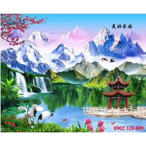 Tranh 3d Phong cảnh PCM318