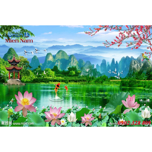 Tranh 3d Phong cảnh PCM304