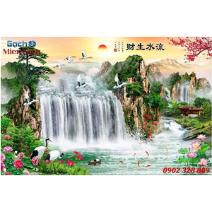 Tranh 3d Sơn Thủy Hữu Tình STM149