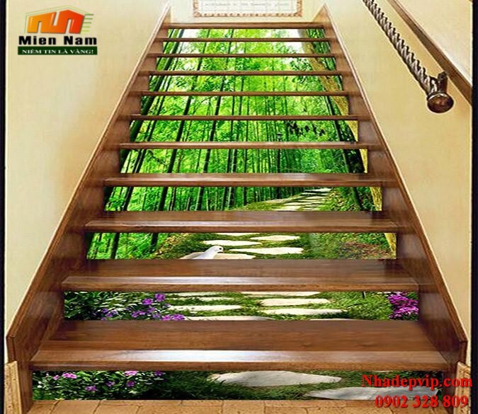 Tranh cầu thang 3d CTL37