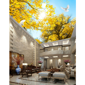 Tranh dán trần 3D DT83