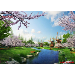 TRANH DÁN TƯỜNG 3D CỦA SỔ CSM233