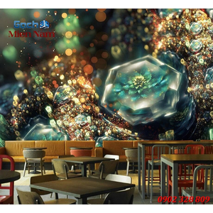 Tranh dán tường phòng Karaoke KOK82
