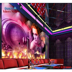 Tranh dán tường phòng Karaoke KOK85