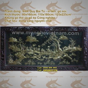 Tranh đồng Vinh quy bái tổ