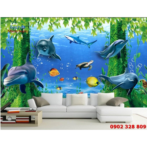 Tranh Gạch 3D Biển Đại Dương TDD16