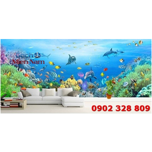 Tranh Gạch 3D Biển Đại Dương TDD18