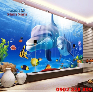 Tranh Gạch 3D Biển Đại Dương TDD25