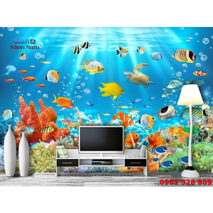 Tranh Gạch 3D Biển Đại Dương TDD10