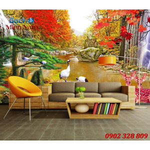 Tranh gạch 3d đồng quê ốp tường DQ61