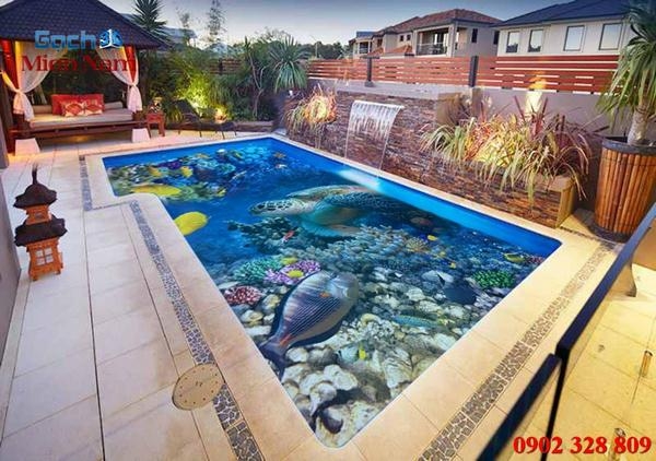 tranh gạch 3d hồ bơi tại vũng tàu tranh gạch 3d hồ bơi tại vũng tàu