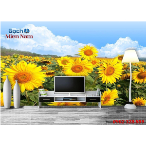 Tranh gạch 3d Hoa Hướng Dương HHD39