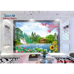 Tranh gạch 3d Hoa Hướng Dương HHD55