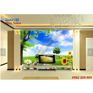 Tranh gạch 3d Hoa Hướng Dương HHD58