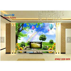 Tranh gạch 3d Hoa Hướng Dương HHD59