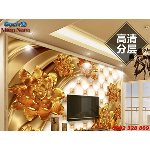Tranh Gạch 3d Hoa Mẫu Đơn HMD36