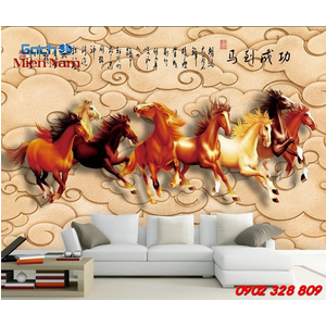 Tranh Gạch 3d Mã Đáo Thành Công CNM39