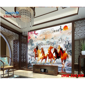 Tranh Gạch 3d Mã Đáo Thành Công CNM41