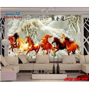 Tranh Gạch 3d Mã Đáo Thành Công CNM44