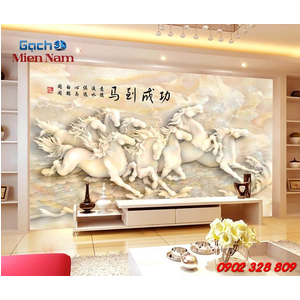 Tranh Gạch 3d Mã Đáo Thành Công CNM32