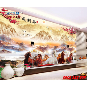 Tranh Gạch 3d Mã Đáo Thành Công CNM37