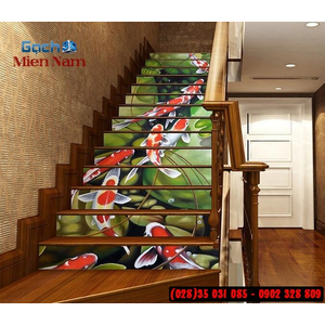 Tranh gạch 3d ốp bậc cầu thang BCT106