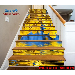 Tranh gạch 3d ốp bậc cầu thang BCT119