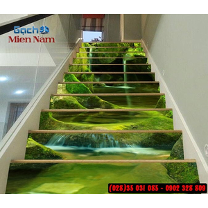 Tranh gạch 3d ốp bậc cầu thang BCT85