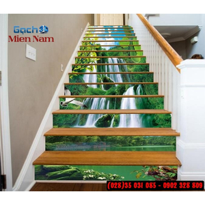 Tranh gạch 3d ốp bậc cầu thang BCT88