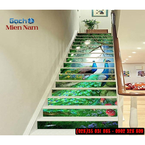 Tranh gạch 3d ốp bậc cầu thang BCT92
