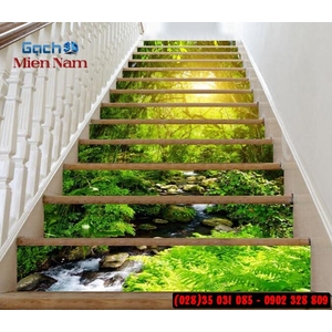 Tranh gạch 3d ốp bậc cầu thang BCT95