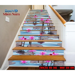 Tranh gạch 3d ốp bậc cầu thang BCT96