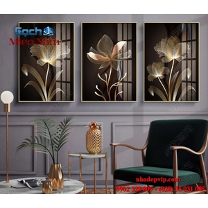 Tranh gạch 3d ốp tường bộ tam BTT138