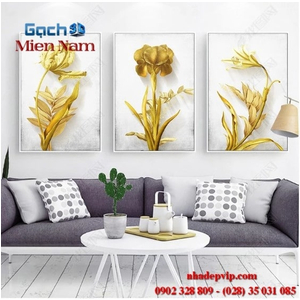 Tranh gạch 3d ốp tường bộ tam BTT144