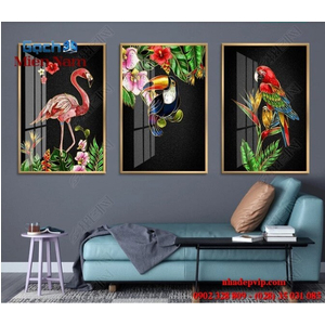 Tranh gạch 3d ốp tường bộ tam BTT147