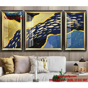 Tranh gạch 3d ốp tường bộ tam BTT152