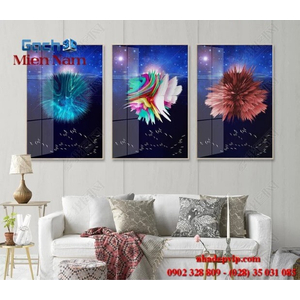 Tranh gạch 3d ốp tường bộ tam BTT165