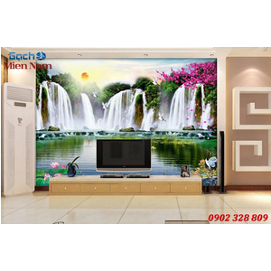 Tranh gạch 3d phòng khách STM216