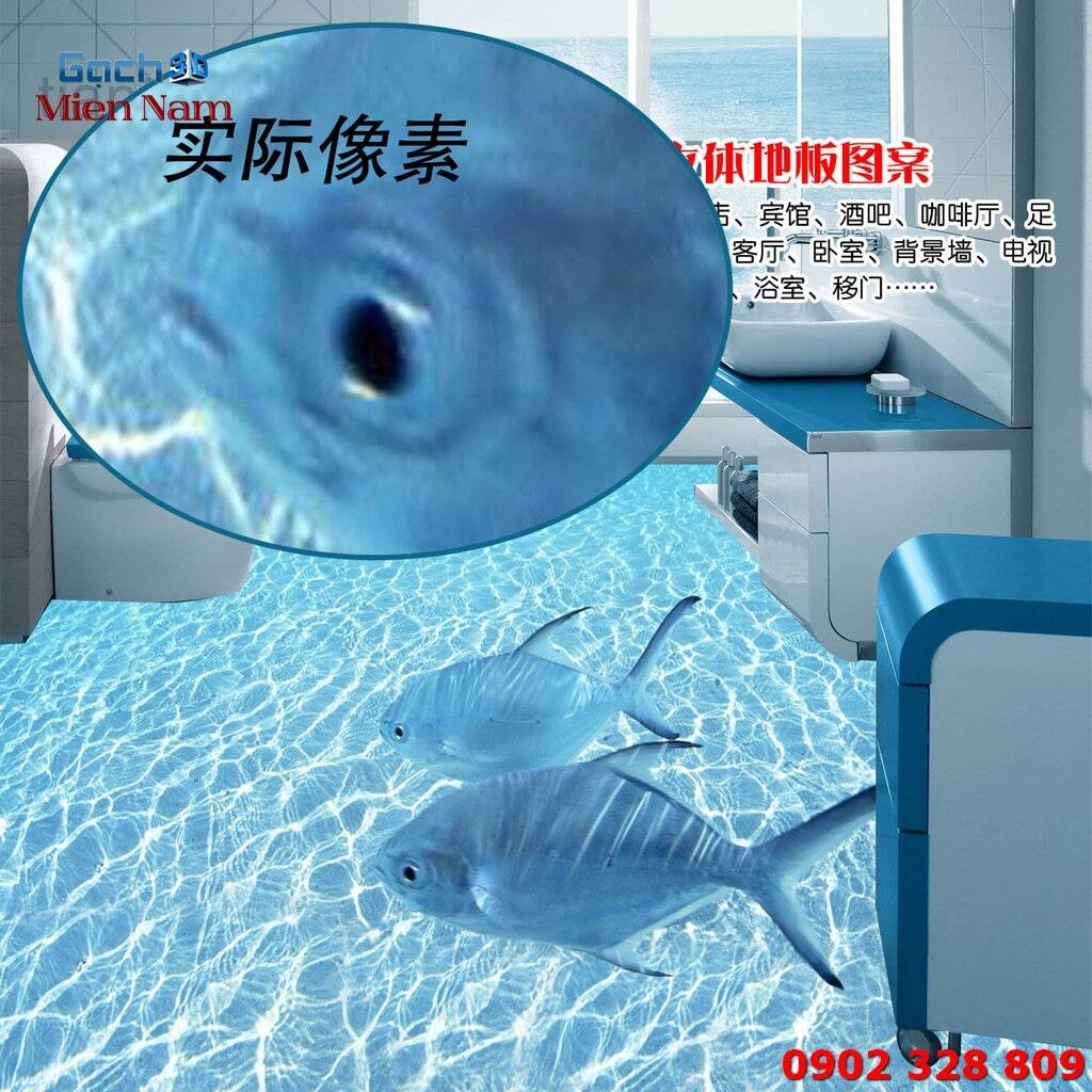 Tranh gạch 3d phong thủy cho người tuổi hợi