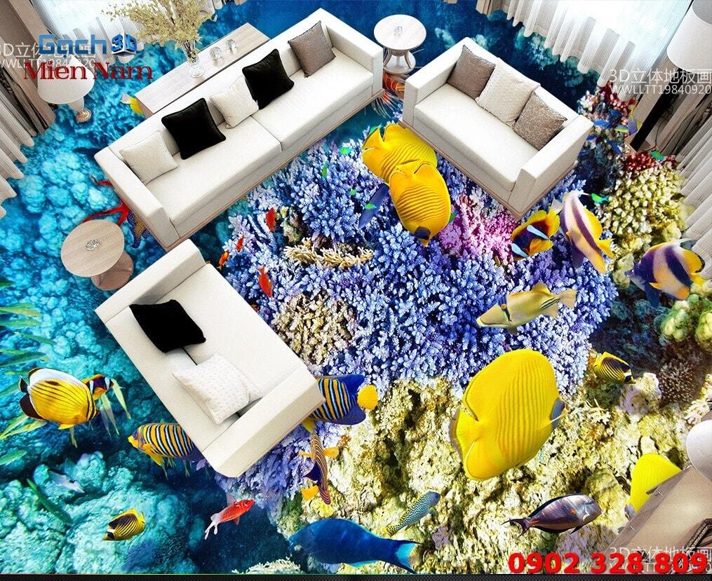 tranh gạch 3d phong thủy cho người tuổi hợi