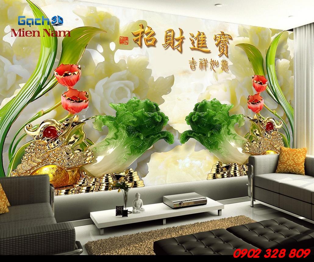 tranh gạch 3d phong thủy cho người tuổi thìn